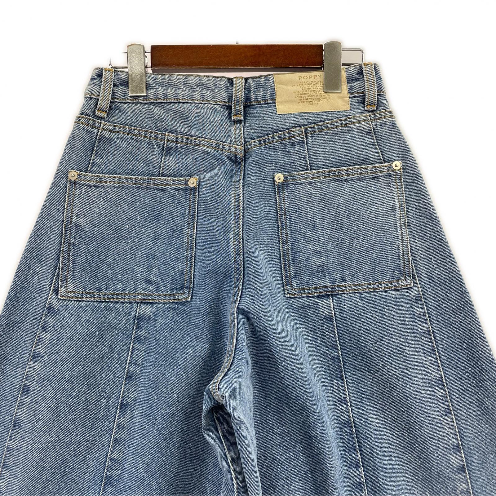デニムパンツ プリーツバルーンデニム 1