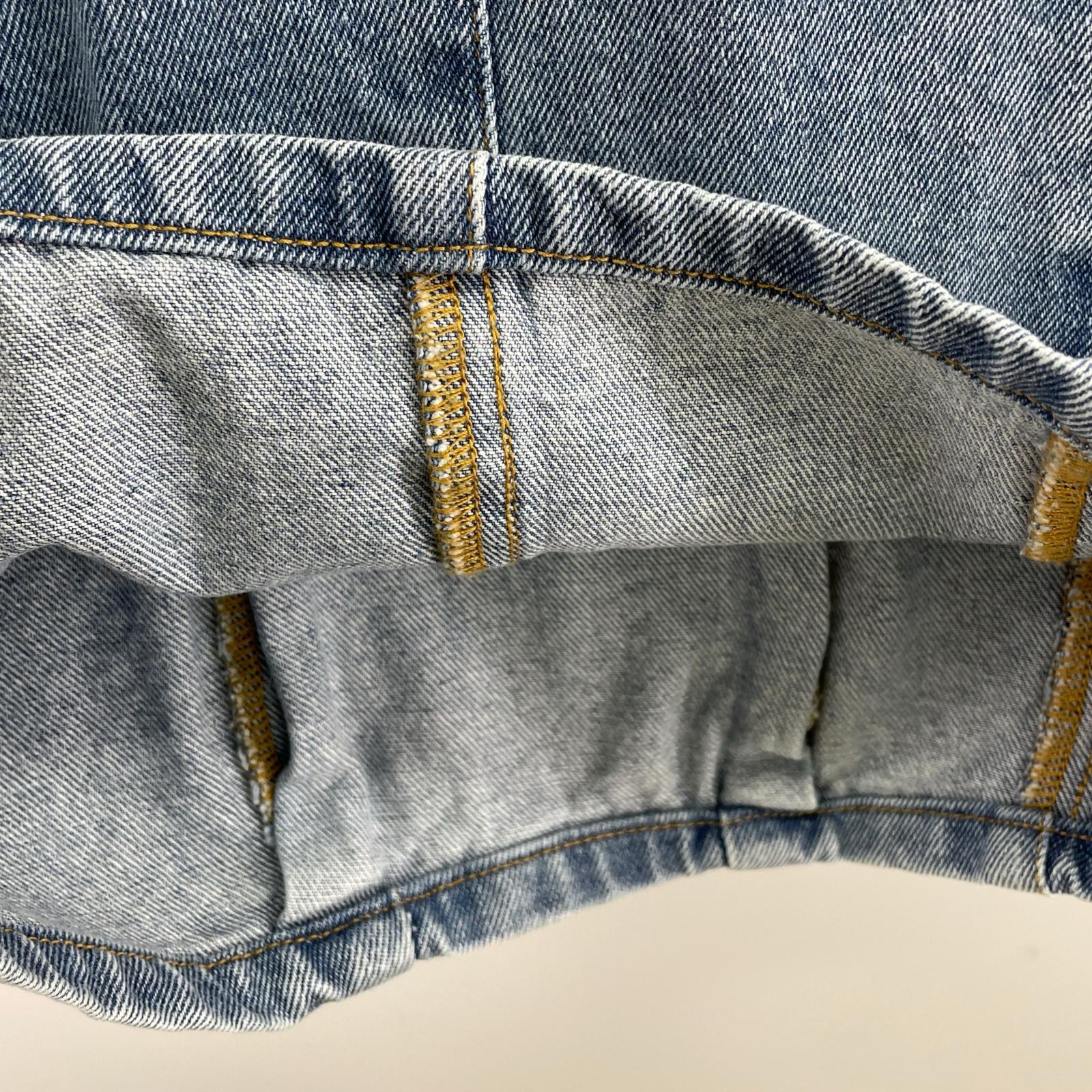 デニムパンツ プリーツバルーンデニム 1