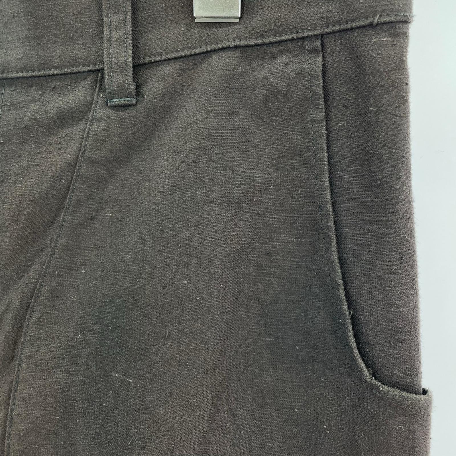 パンツ jian ye 22aw パンツ 茶 L ブラウン