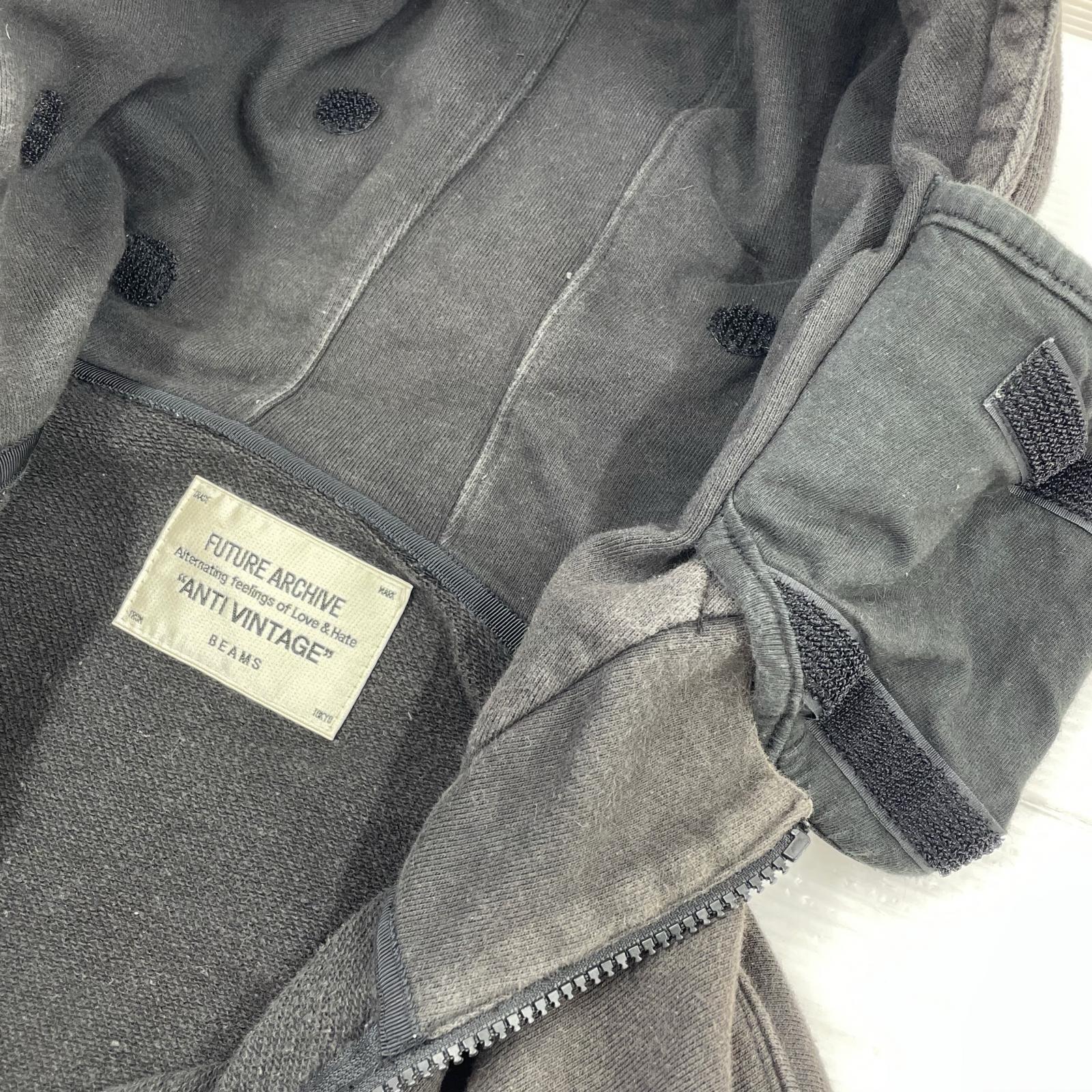 パーカー FUTURE ARCHIVE Mask Hoodie ? L ブラック