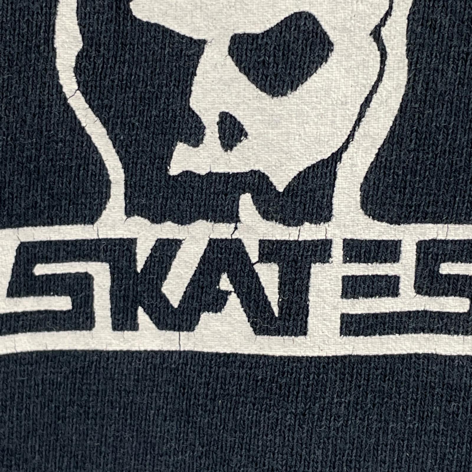 パーカー 90s SKULL SKATES パーカー 黒 ブラック