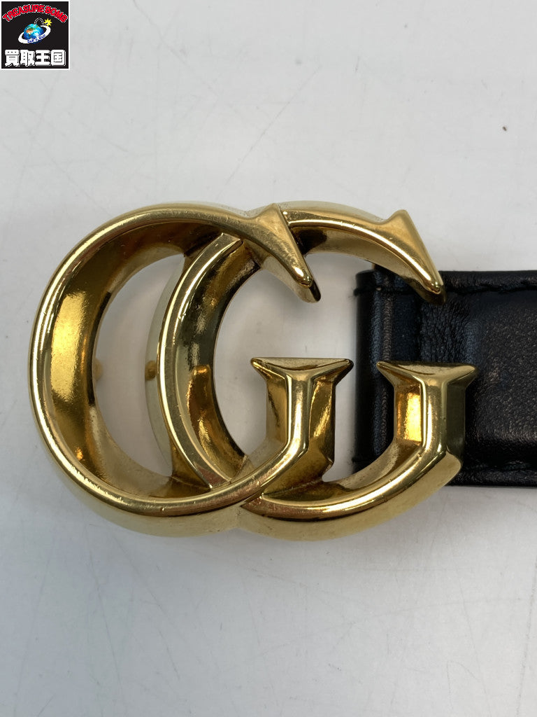 GUCCI ダブルGバックルベルト BLK