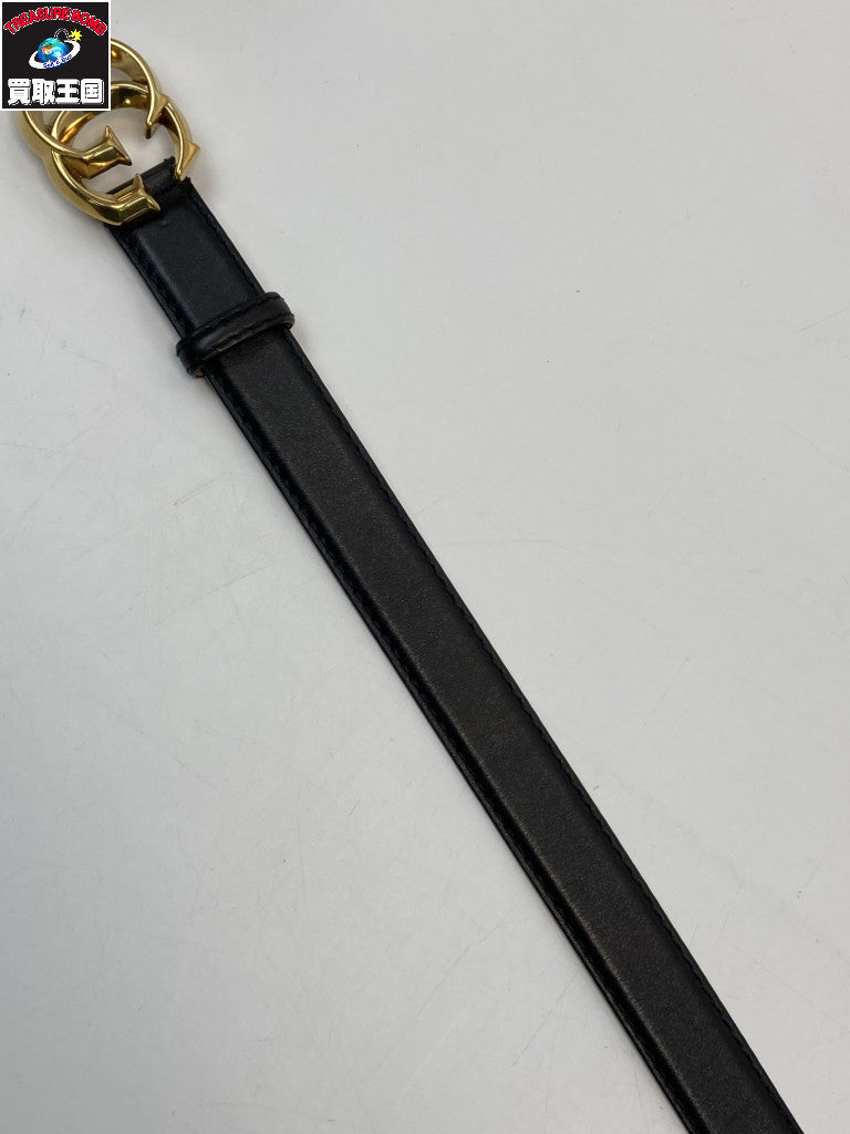 GUCCI ダブルGバックルベルト BLK