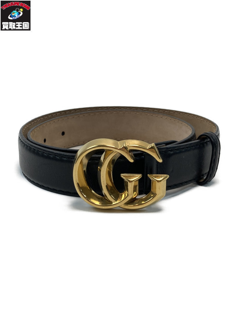 GUCCI ダブルGバックルベルト BLK