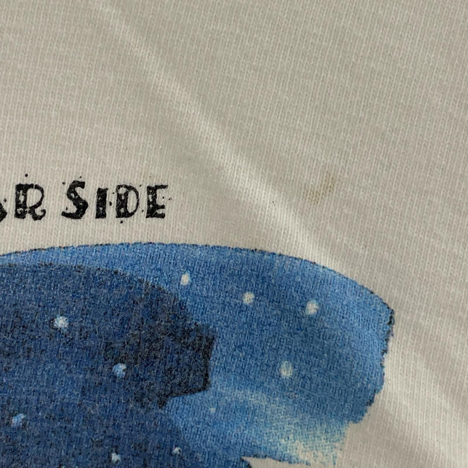 半袖Tシャツ 90s THE FAR SIDE サンタ×トナカイ クラッシュプリントTee XXL ホワイト ホワイト