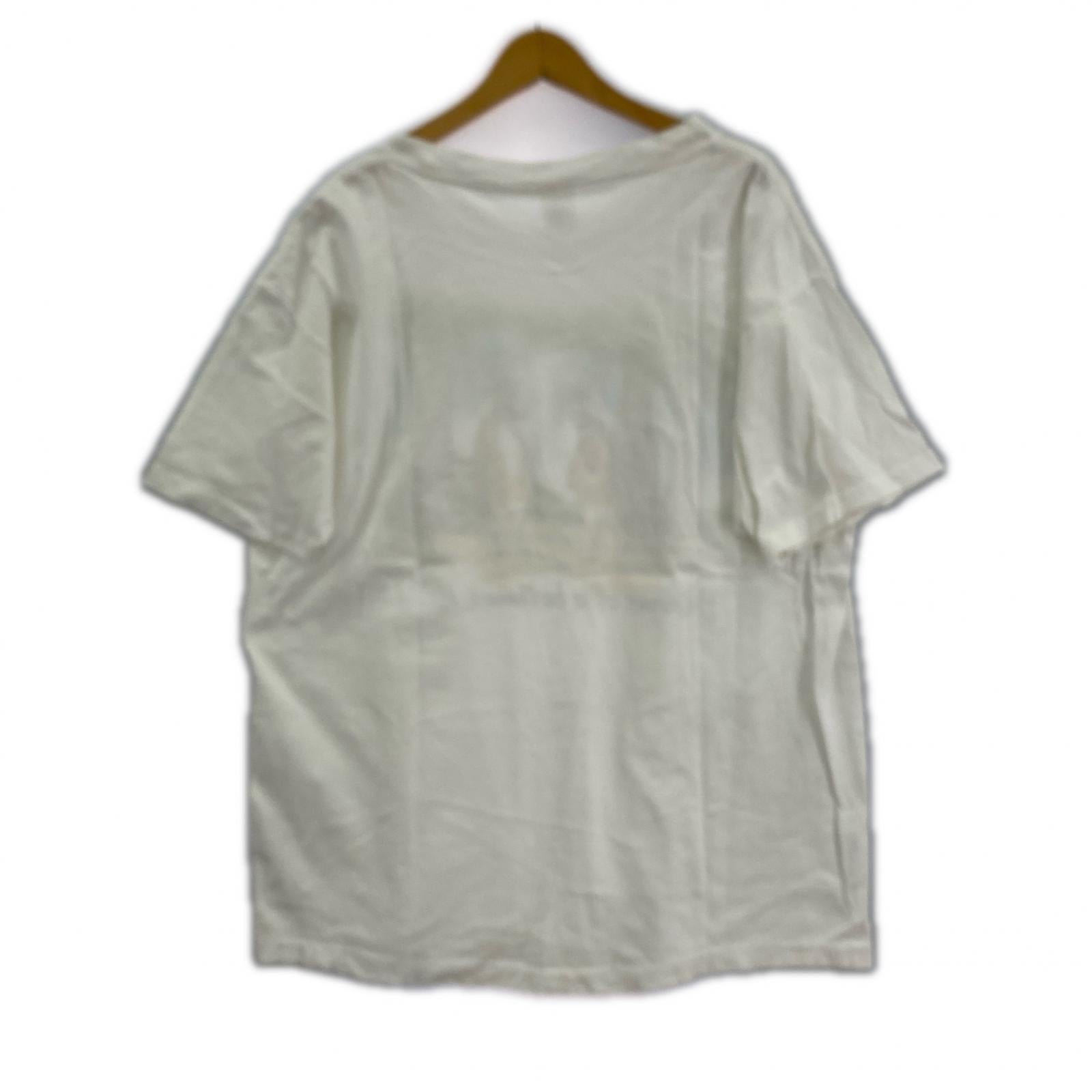 半袖Tシャツ 90s THE FAR SIDE トナカイターゲット プリントTee XL ホワイト ホワイト