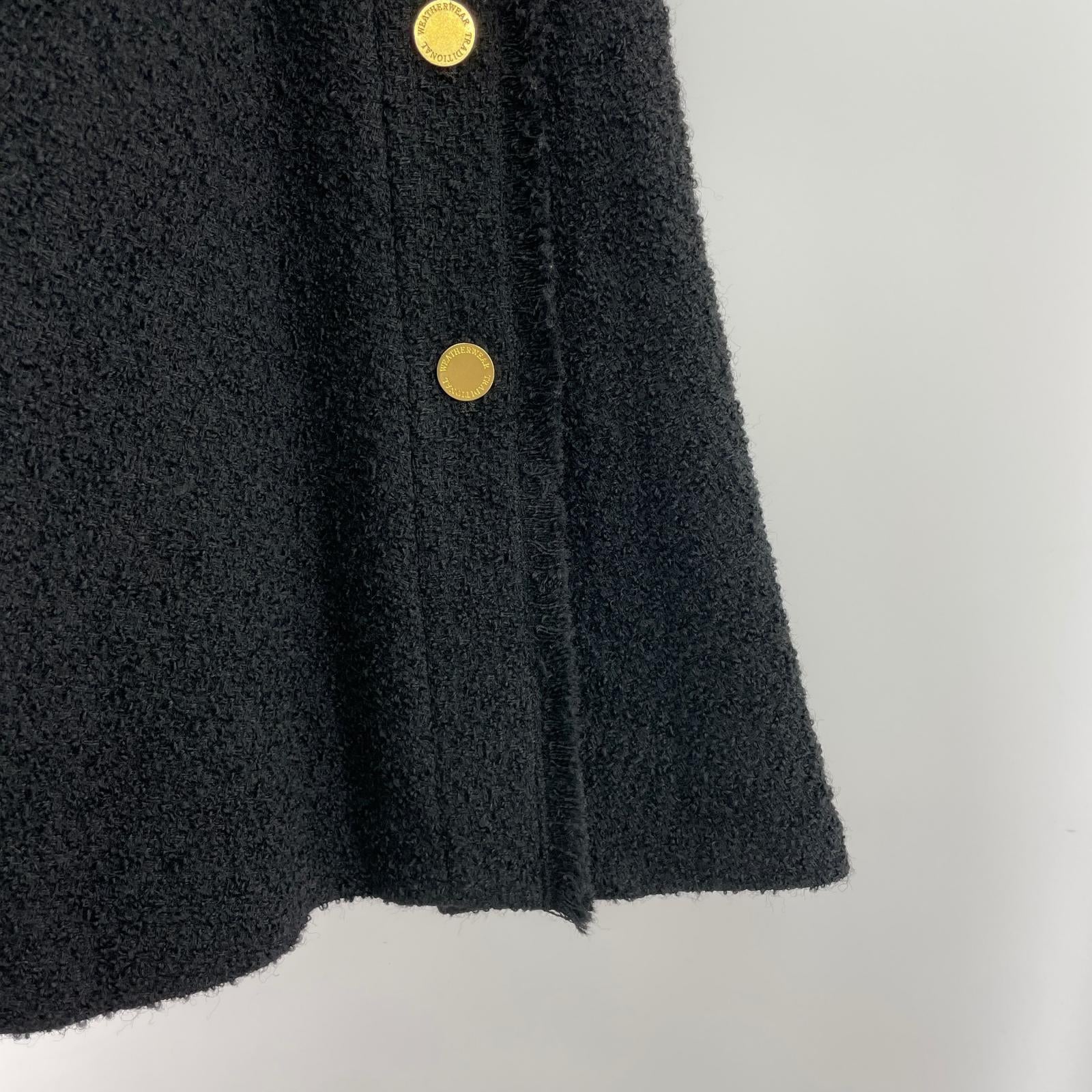 ロングスカート HALF WAIST SHIRRING SKIRT S BLK S ブラック