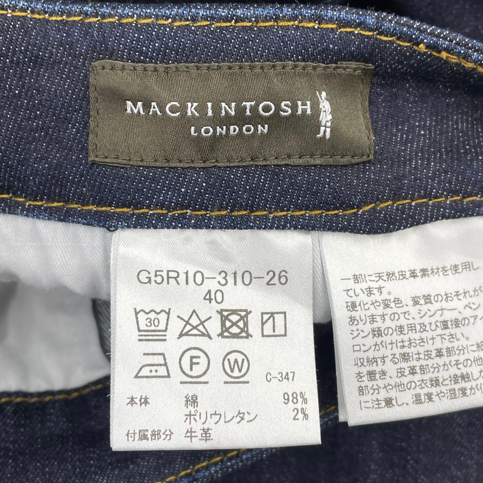 デニムパンツ 9.75ozデニムワイドパンツ 40 IND