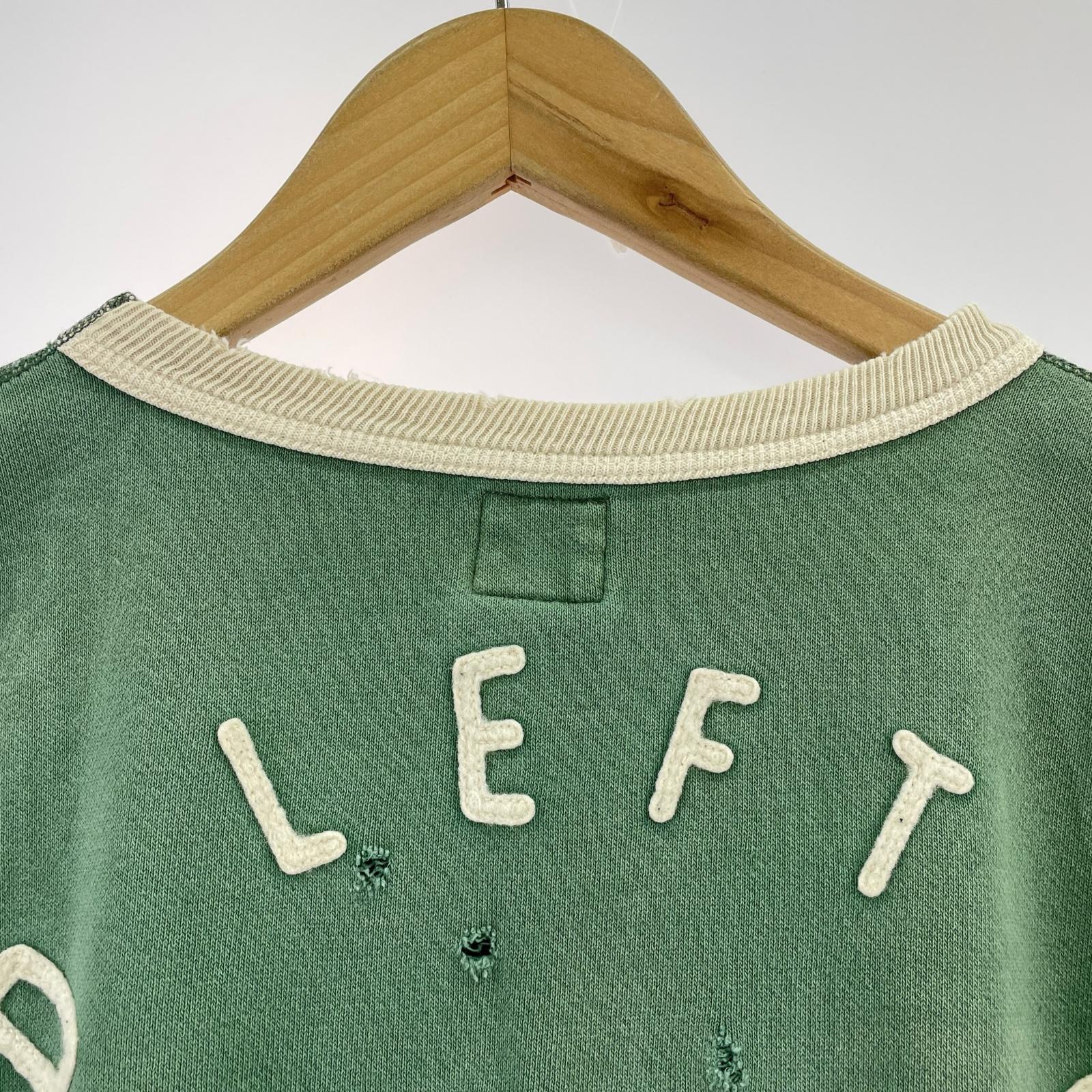 スウェット 22SS/FELT Patch/S/グリ-ン/SM-S22-0000-040 S グリーン