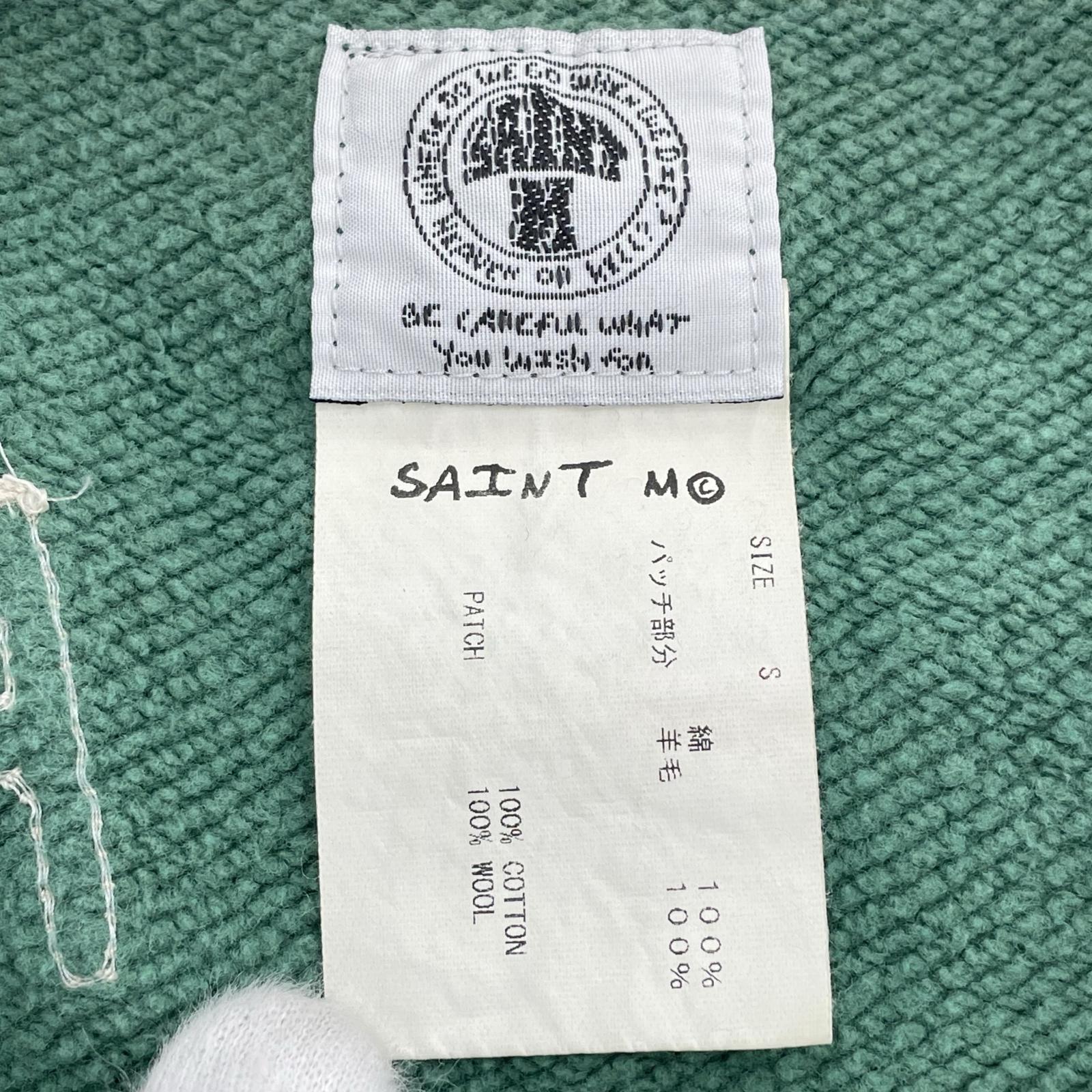 スウェット 22SS/FELT Patch/S/グリ-ン/SM-S22-0000-040 S グリーン