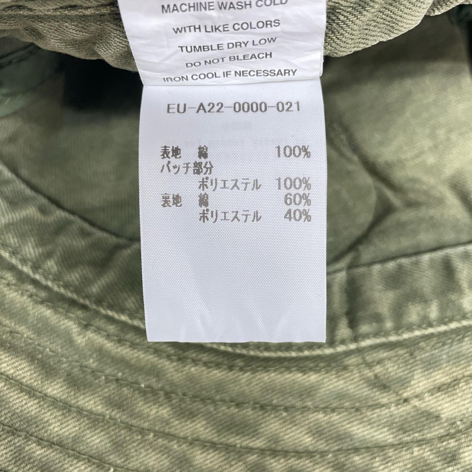 ハット EU PATCHES BUCKET HAT
