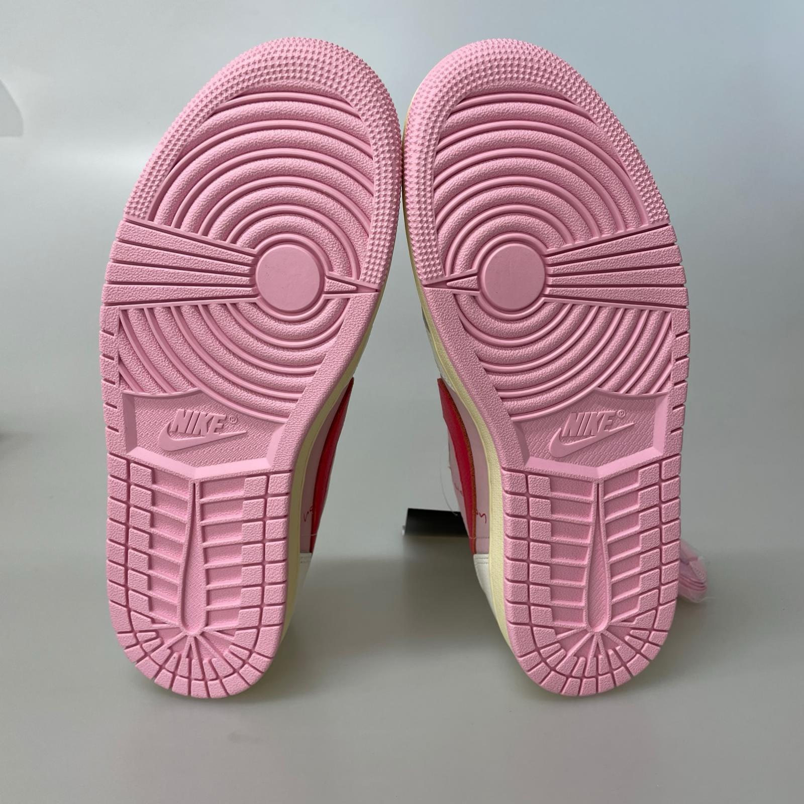 スニーカー AIR JORDAN 1 LOW TRAVIS SCOTT 26.0cm 26cm (US8 UK7 1/2 EU42) ピンク