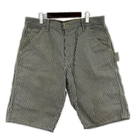 ショートパンツ LOT746 ヒッコリー インディゴ 白 (36)