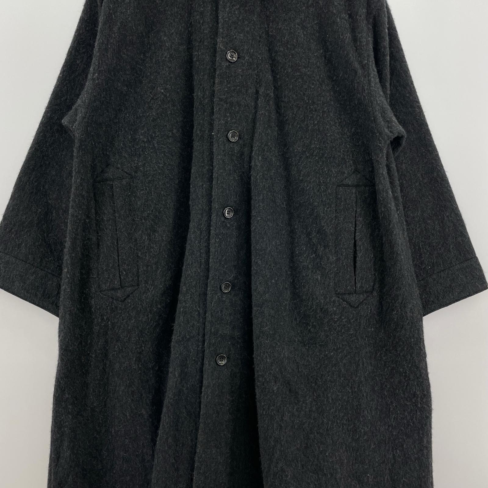 ジャケット Wool&Gauze Swing Cort グレー (2)