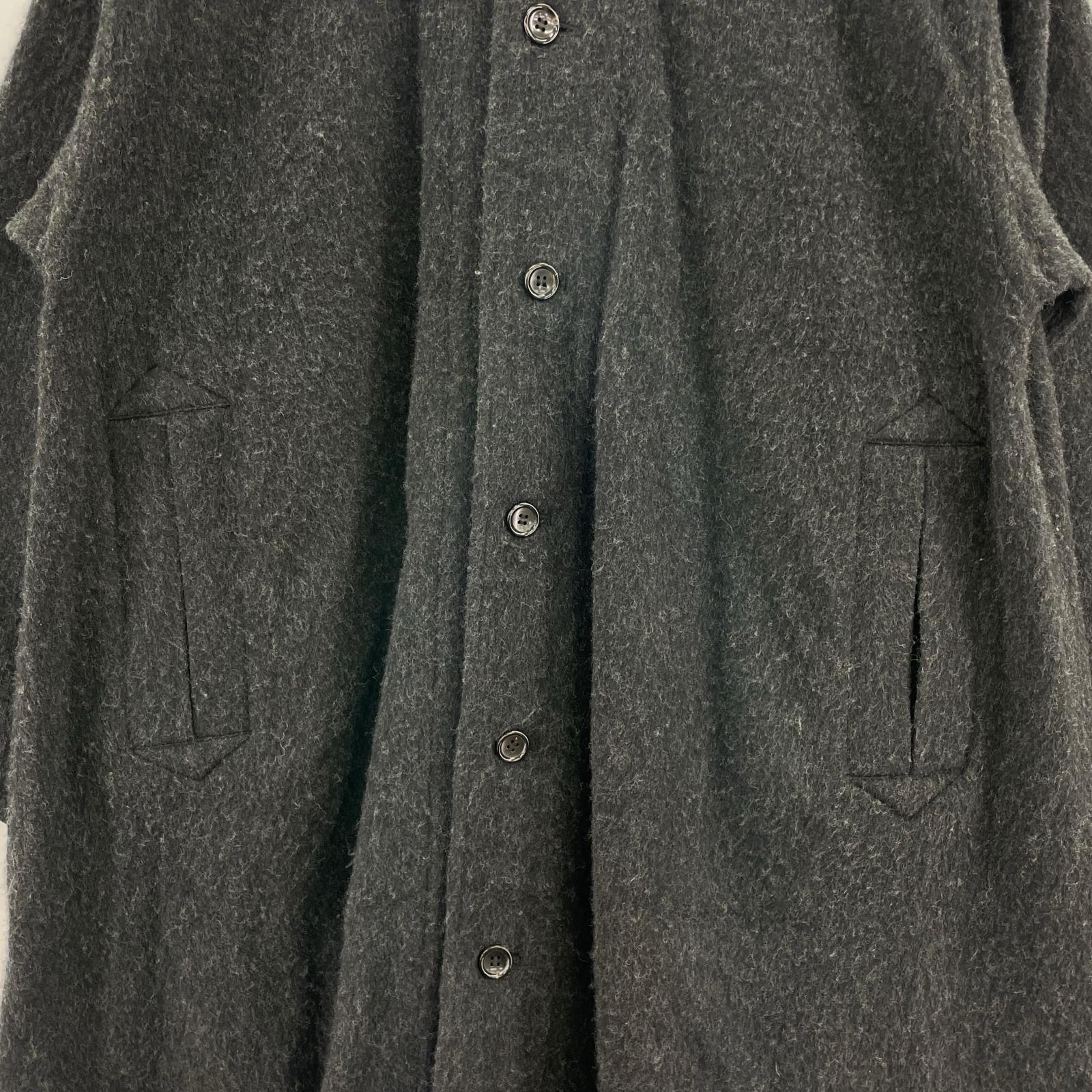ジャケット Wool&Gauze Swing Cort グレー (2)
