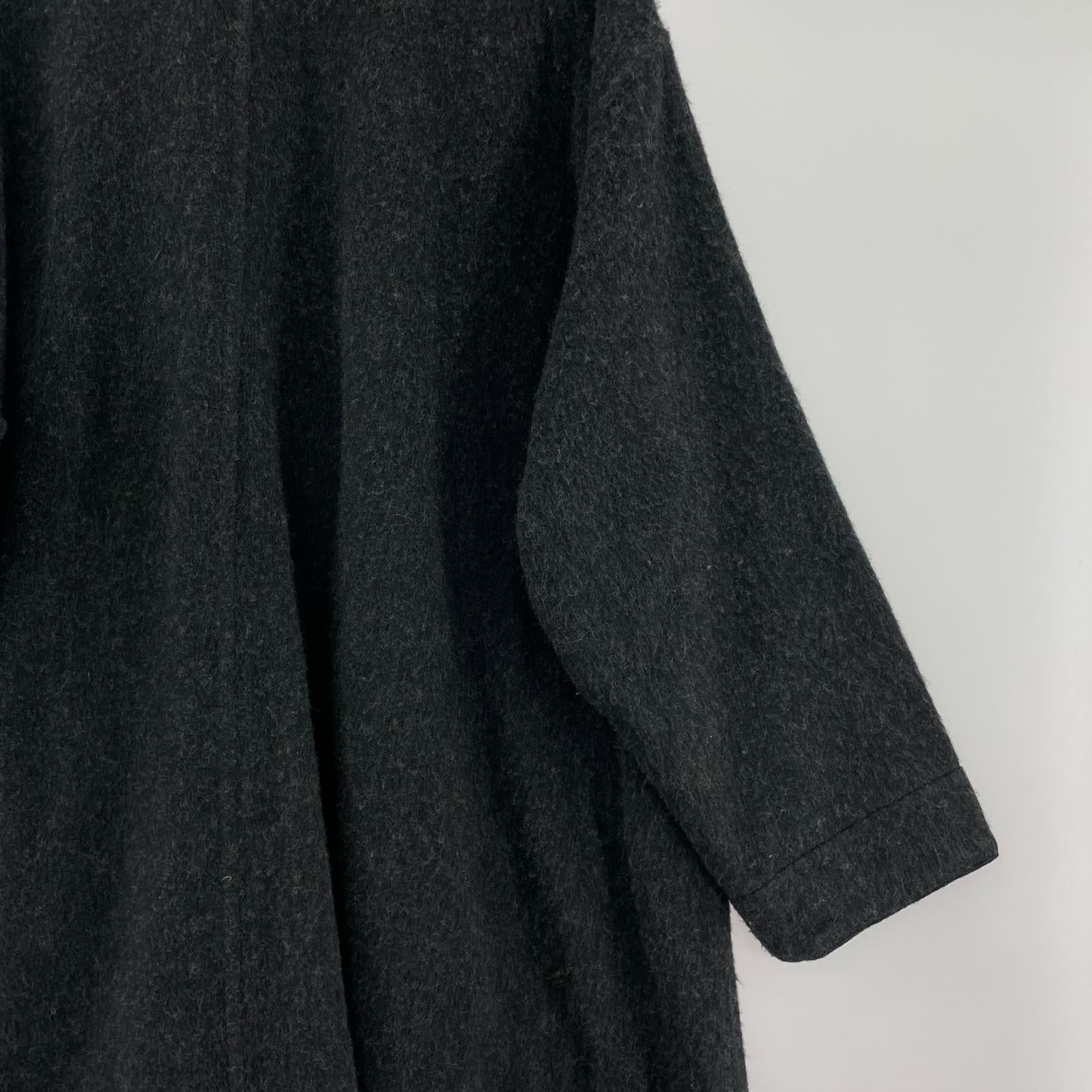 ジャケット Wool&Gauze Swing Cort グレー (2)
