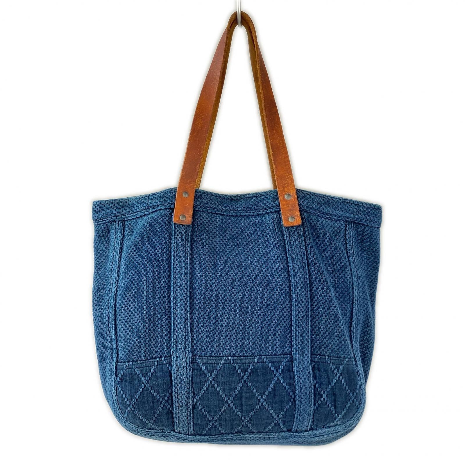 その他バッグ 初期モデル KENDO TOTE レザーハンドル インディゴ ブルー