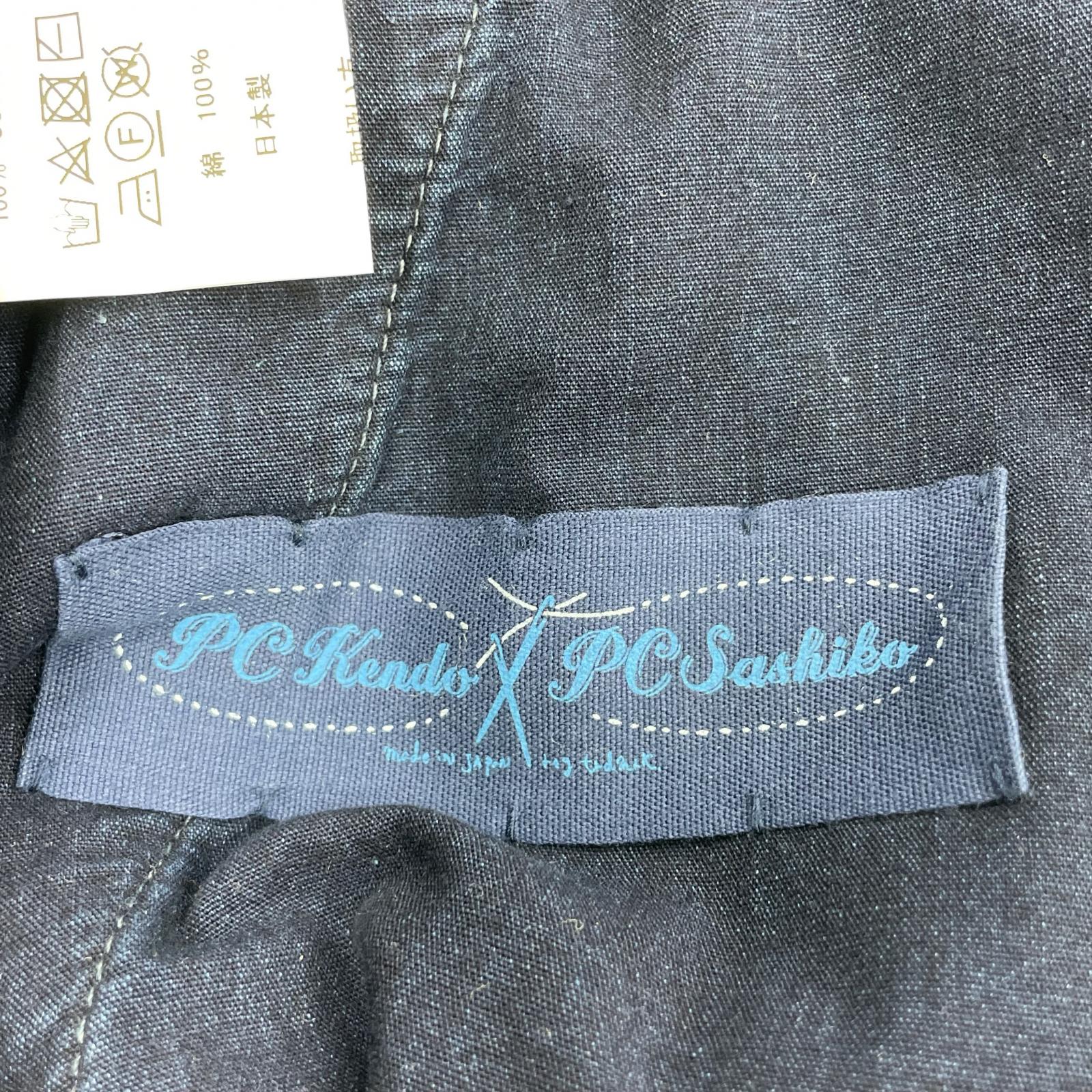 パンツ KENDO CROPPED SLIM PANTS インディゴ (XL)