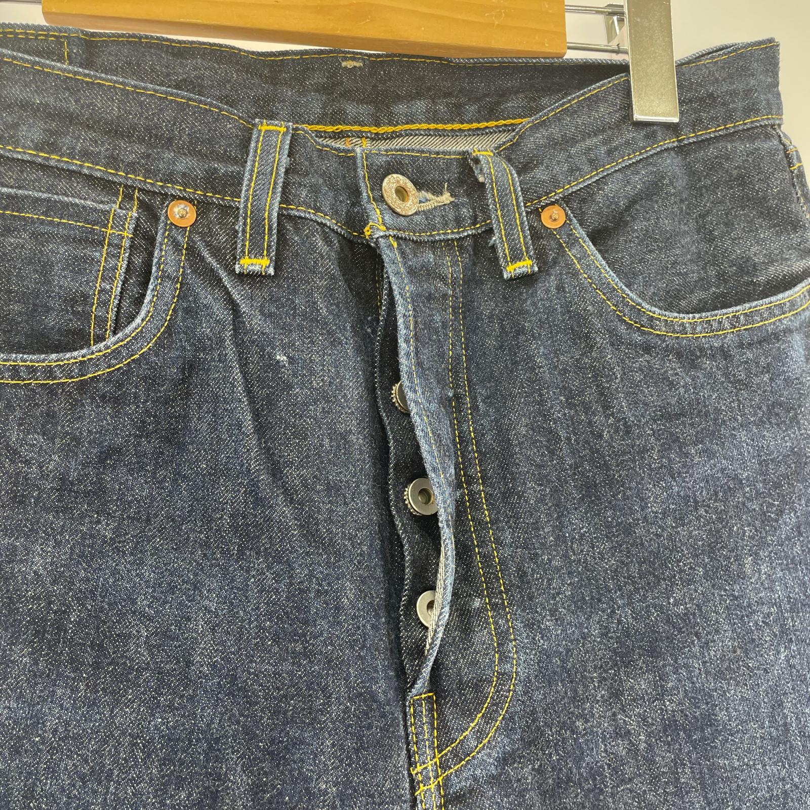 デニムパンツ S501XX 大戦復刻 W33 33 ネイビー