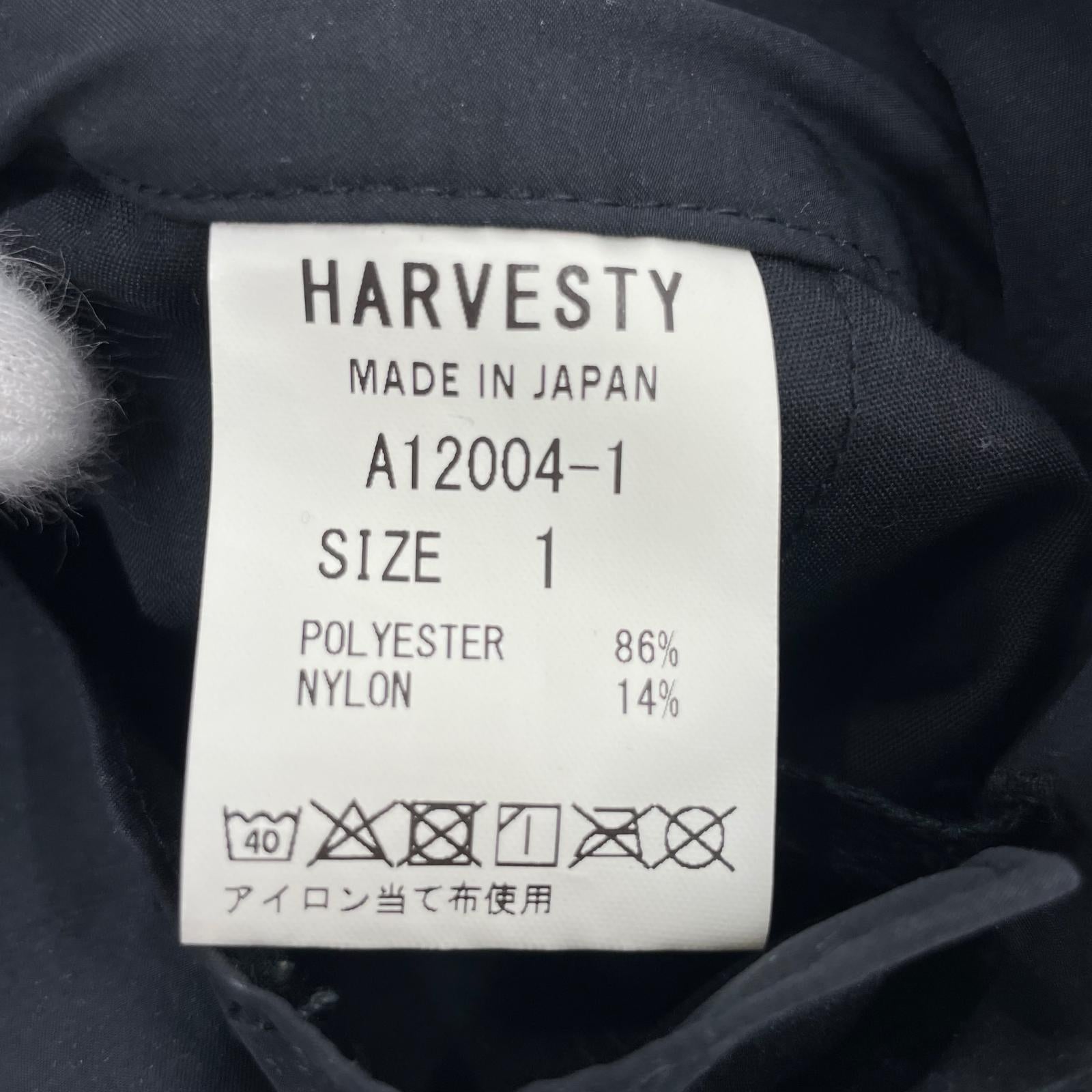 パンツ HARVESTY ソロテックス トラベルパンツ 黒 (1) 1 ブラック