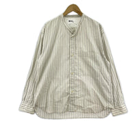 長袖シャツ 24SS STRIPE COTTON SHIRT M ストライプ M