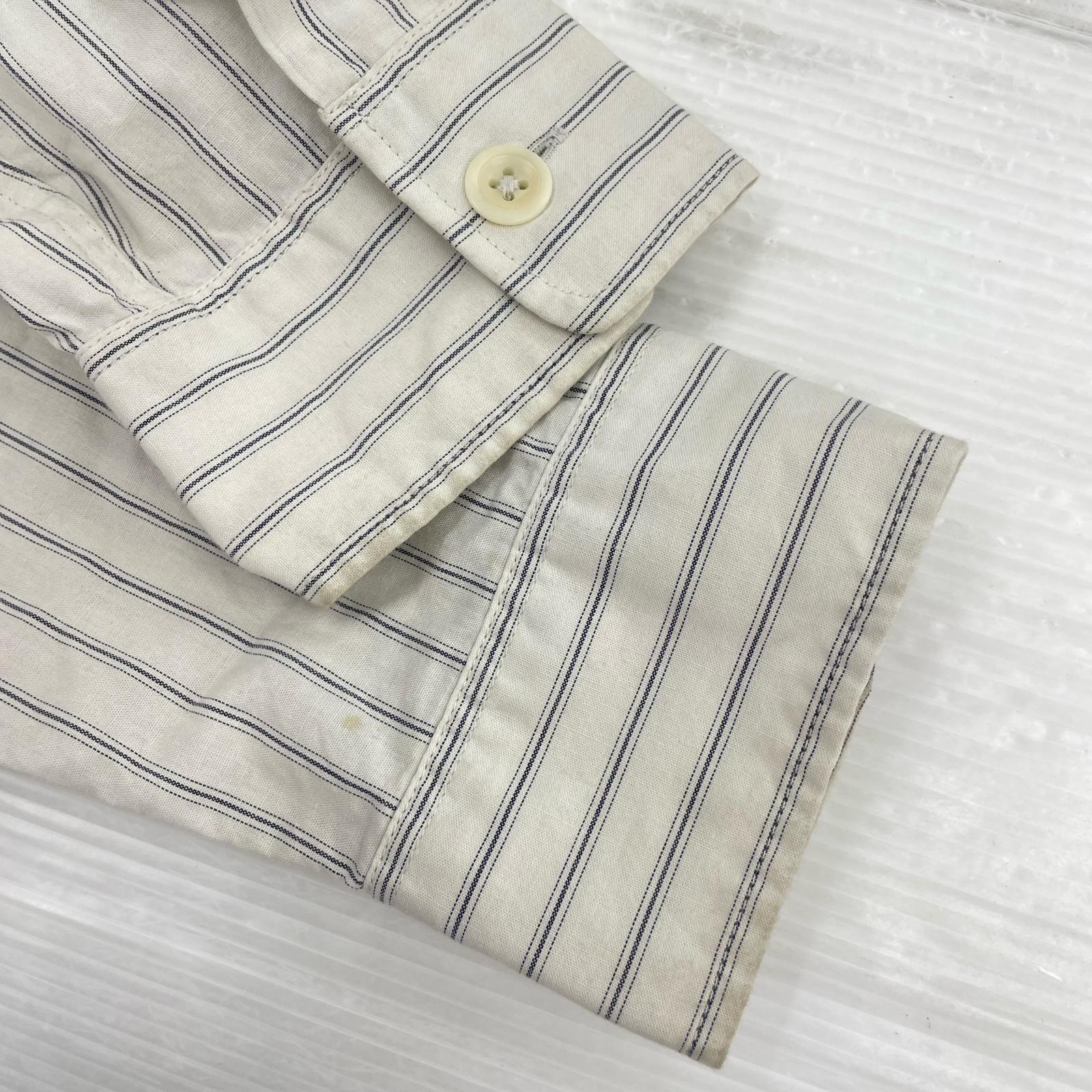 長袖シャツ 24SS STRIPE COTTON SHIRT M ストライプ M