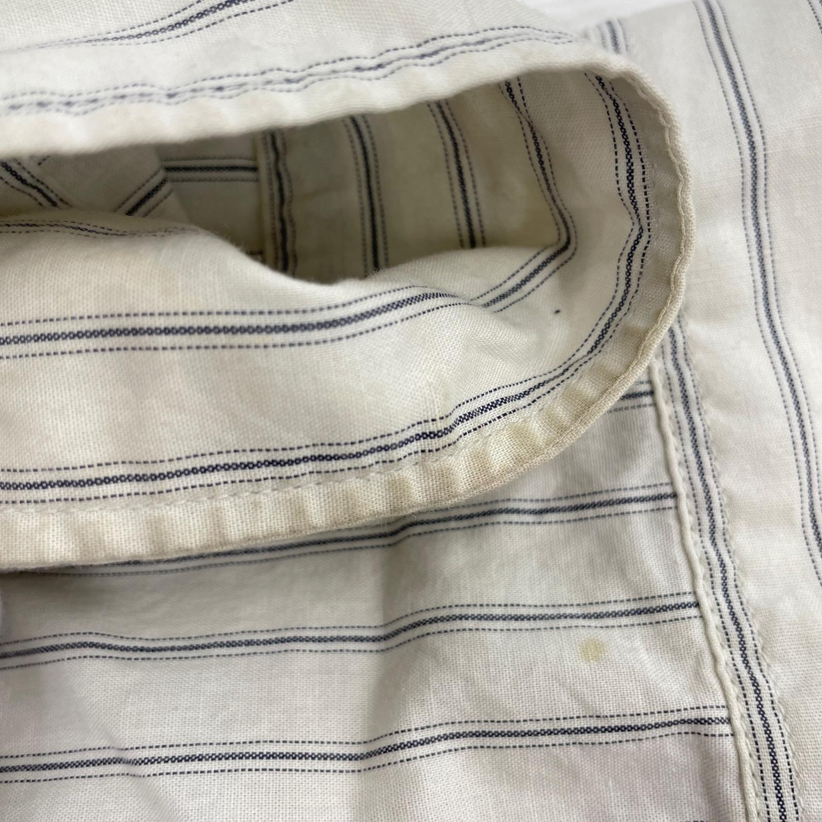 長袖シャツ 24SS STRIPE COTTON SHIRT M ストライプ M
