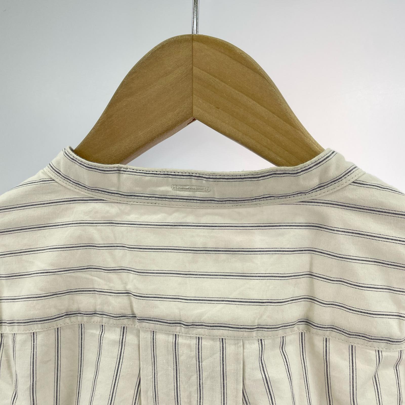 長袖シャツ 24SS STRIPE COTTON SHIRT M ストライプ M
