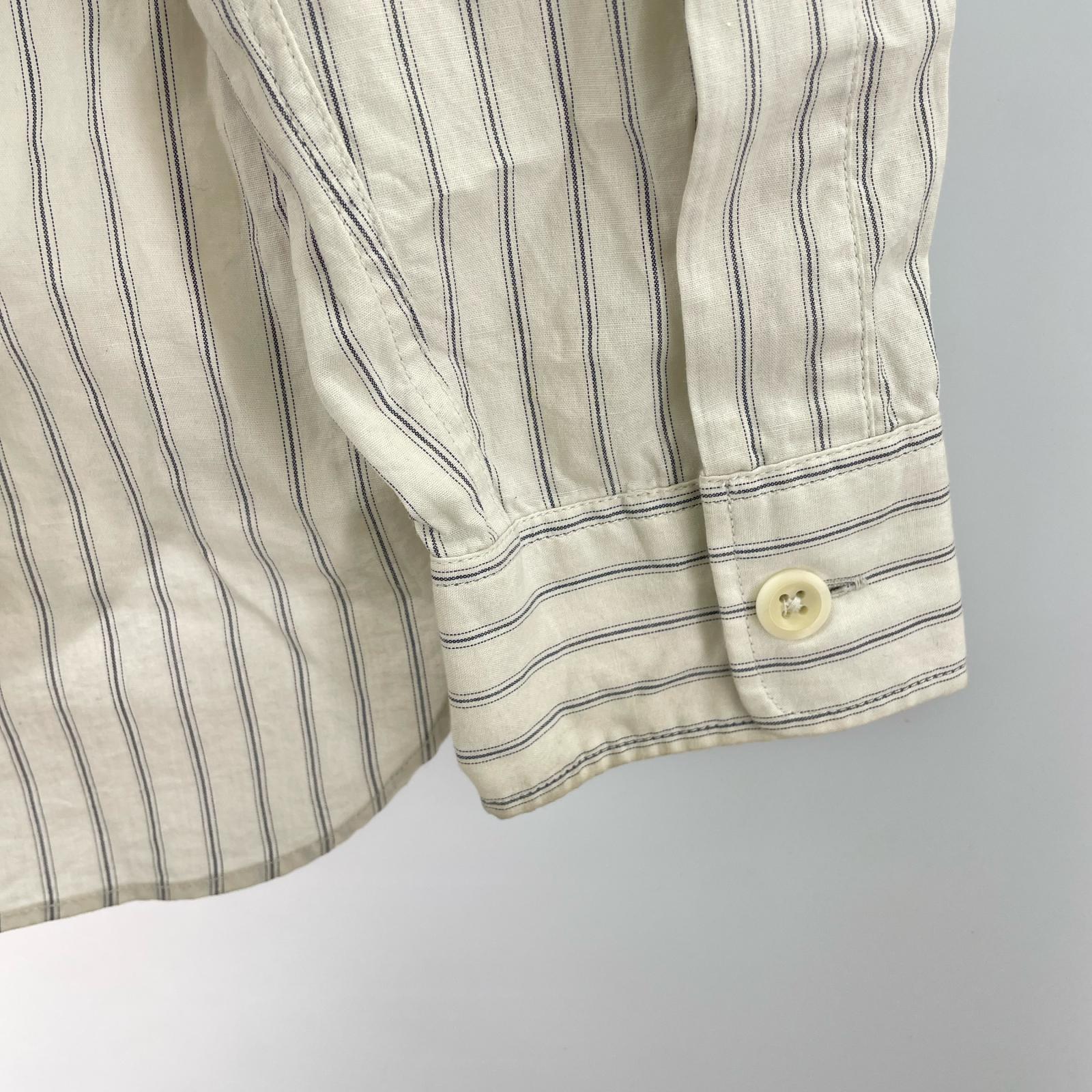 長袖シャツ 24SS STRIPE COTTON SHIRT M ストライプ M