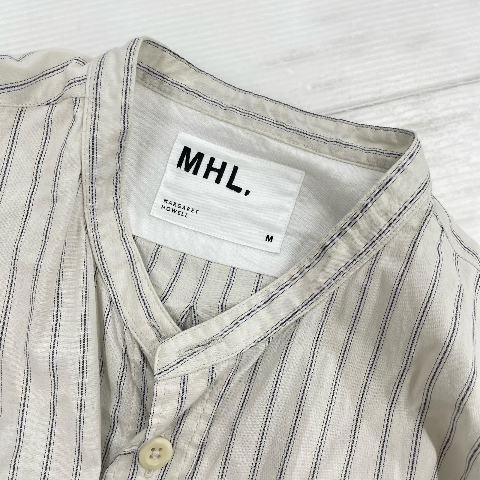 長袖シャツ 24SS STRIPE COTTON SHIRT M ストライプ M
