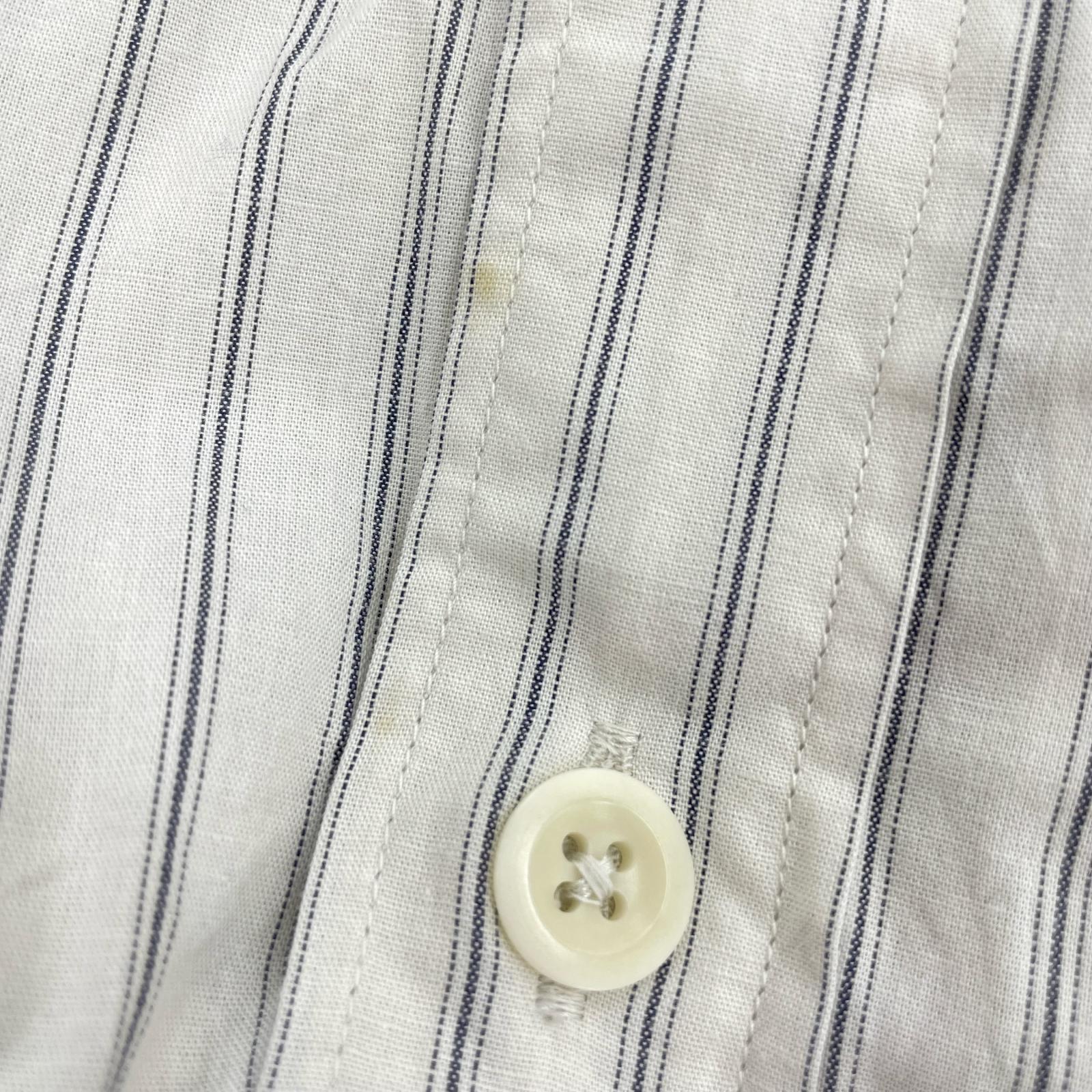 長袖シャツ 24SS STRIPE COTTON SHIRT M ストライプ M