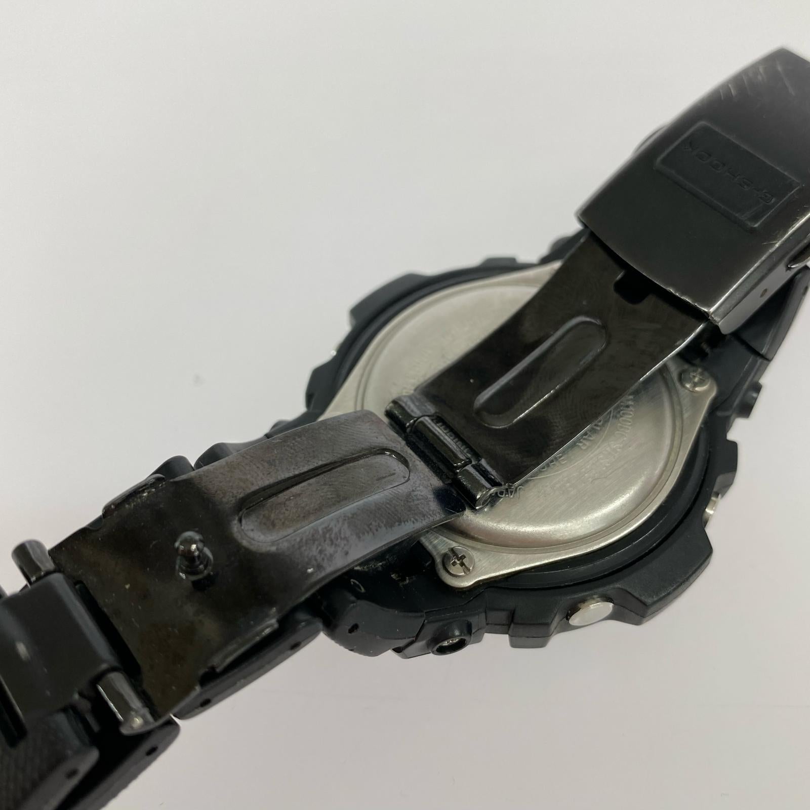 腕時計 ソーラー時計 アナログ ステンレス ブラック