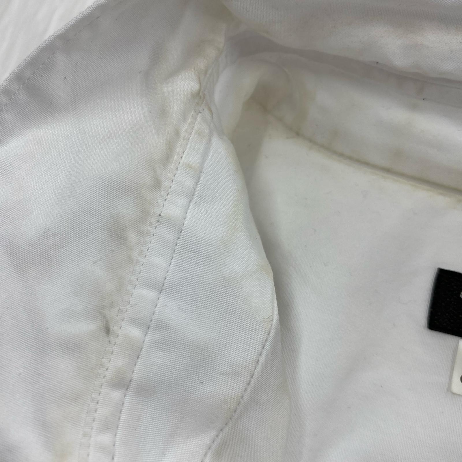 長袖シャツ 19AW HOMME PLUS M ホワイト M ホワイト
