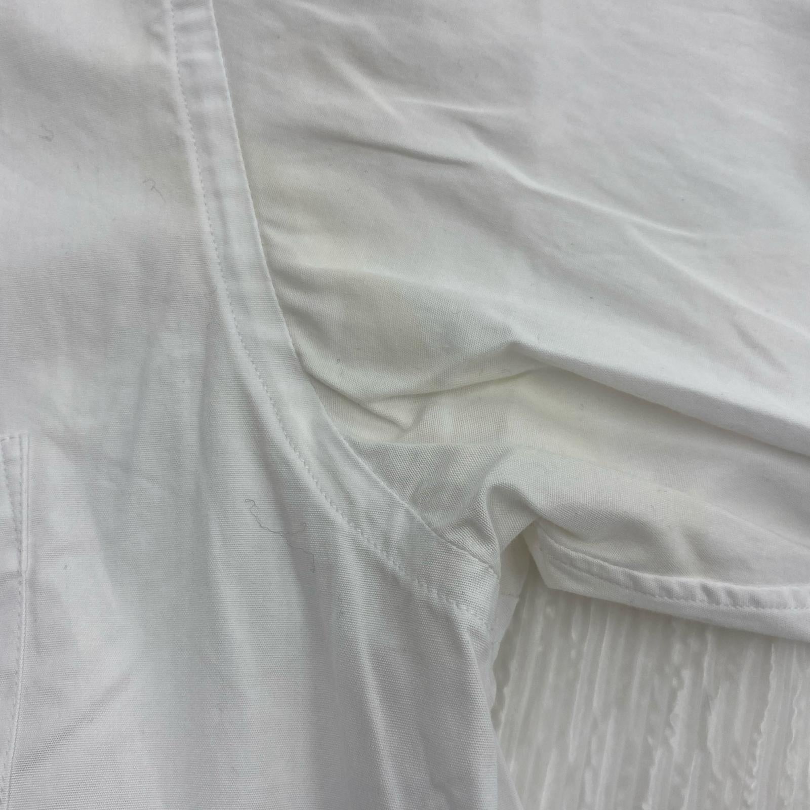 長袖シャツ 19AW HOMME PLUS M ホワイト M ホワイト