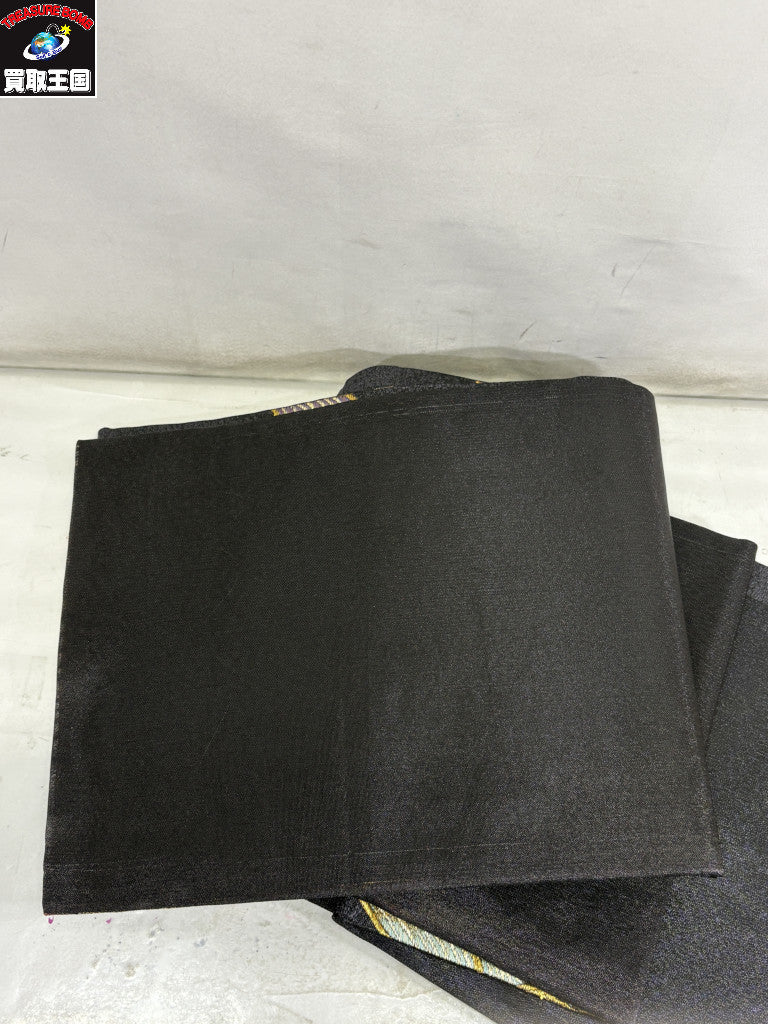 その他帯 袋帯(黒地・刺繍)誉田屋源兵衛