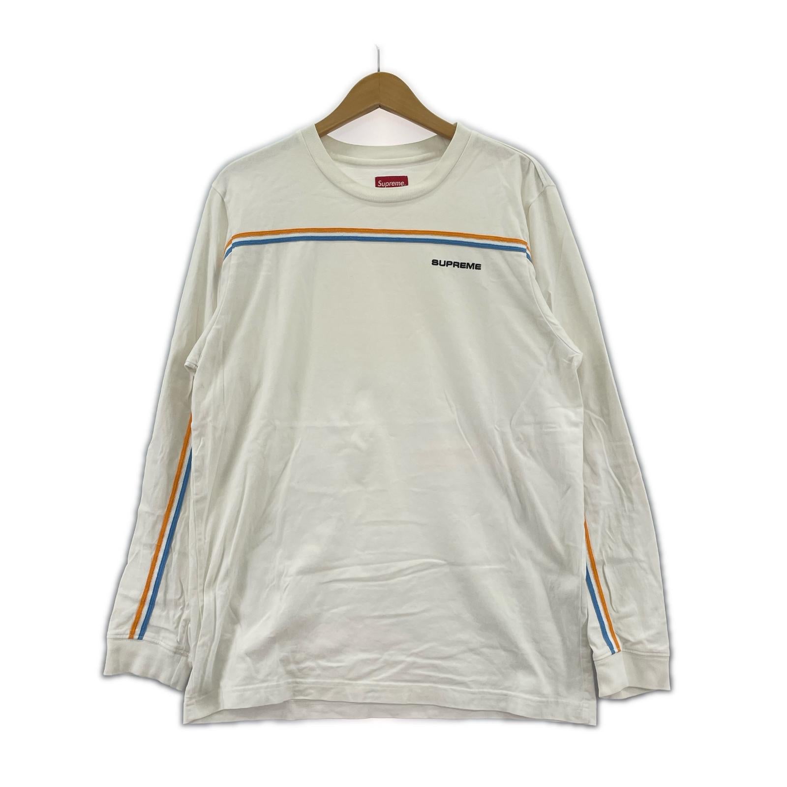 長袖Tシャツ Full Stripe L/S Tee M M ホワイト
