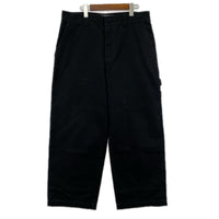 パンツ OFF-WHITE Pocket Carpenter Pants ワイドペインターパンツ OMCA207C99FAB001 (L) 黒 L ブラック