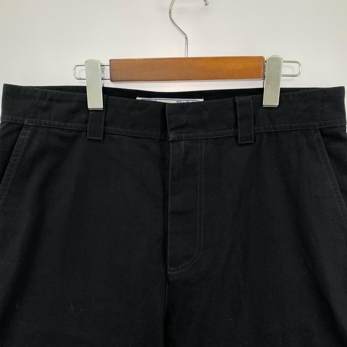 パンツ OFF-WHITE Pocket Carpenter Pants ワイドペインターパンツ OMCA207C99FAB001 (L) 黒 L ブラック