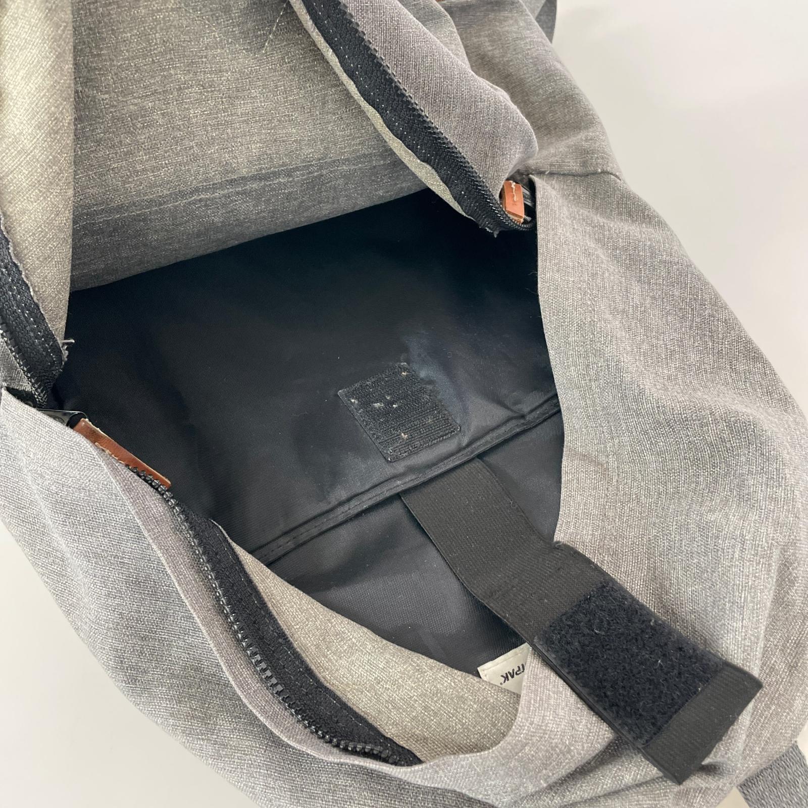 リュック・デイパック ×A.P.C 異素材 レザー リュックサック グレー グレー