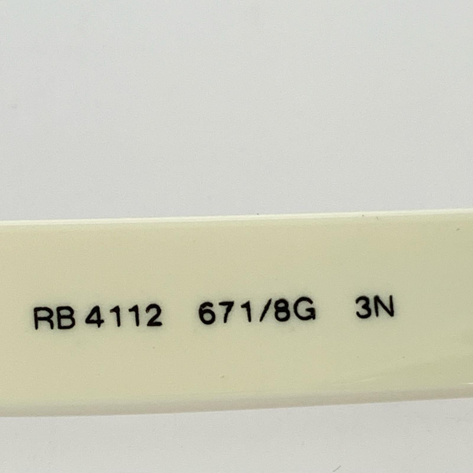 その他アクセサリー RB4112 サングラス 白 ホワイト