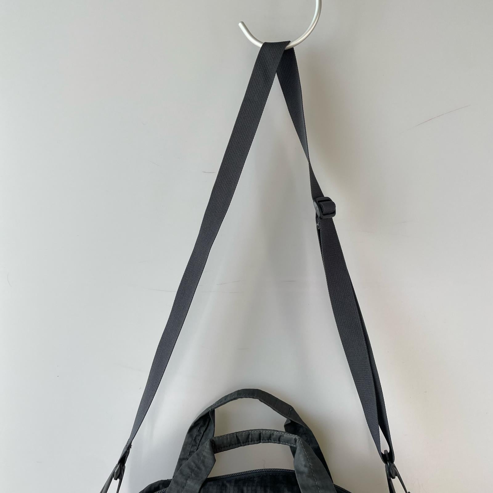 ショルダーバッグ 2Way ショルダーバッグ グレー