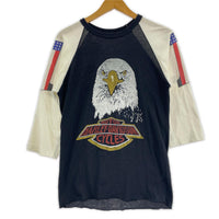 長袖Tシャツ ジャックダニエルパロディー ラグラン