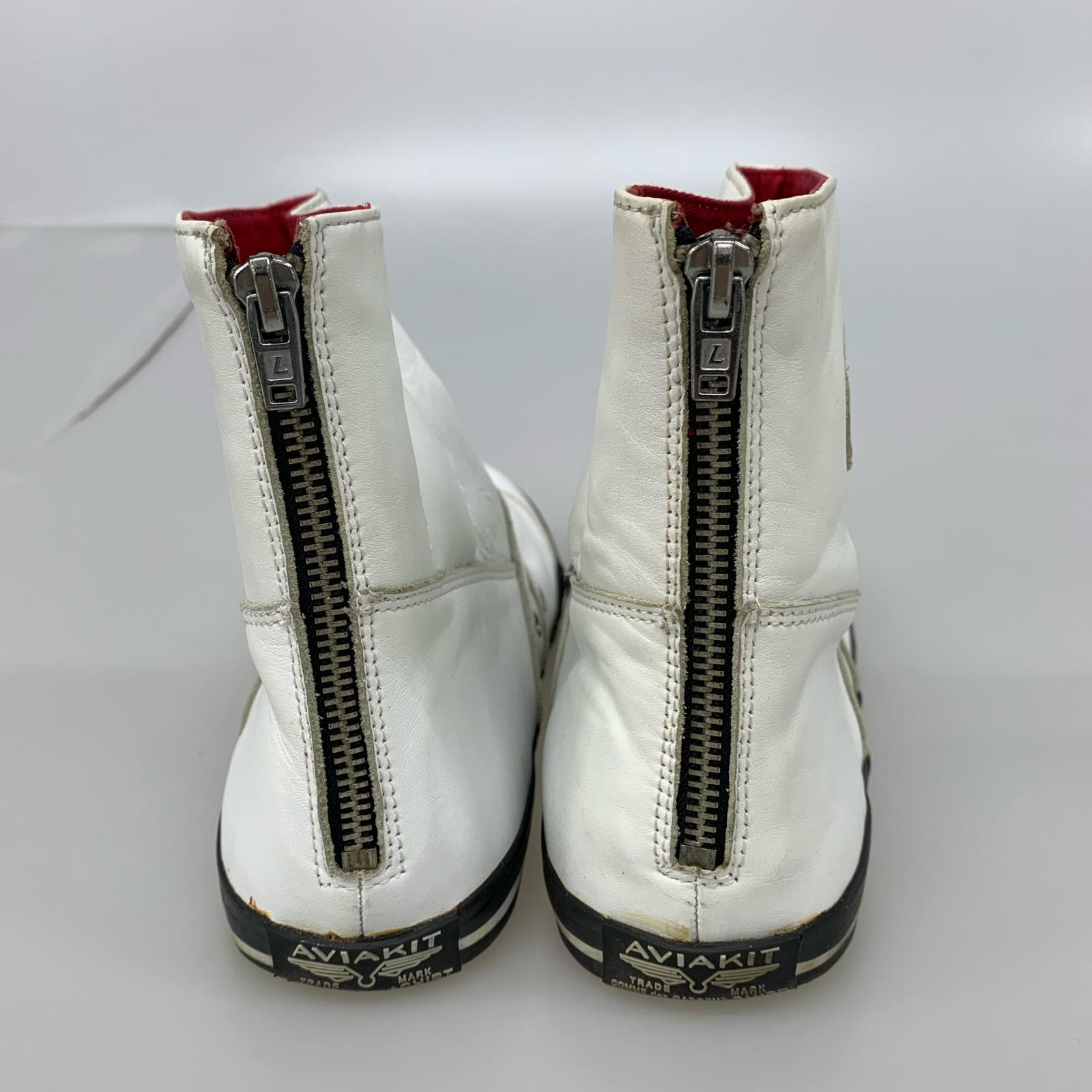 ブーツ HOMME DEUX Lewis Leathers ブーツ 白 44 44 ホワイト