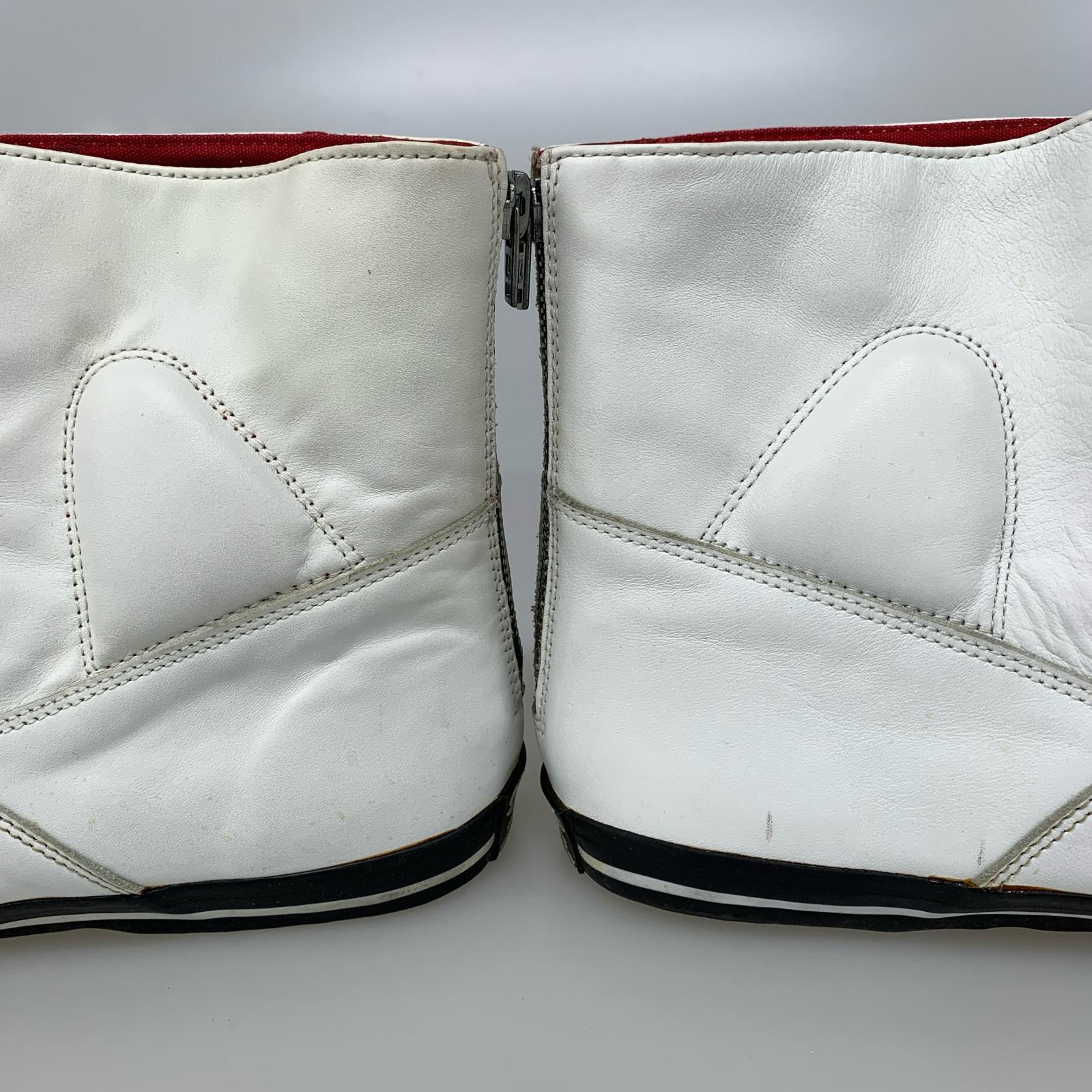 ブーツ HOMME DEUX Lewis Leathers ブーツ 白 44 44 ホワイト