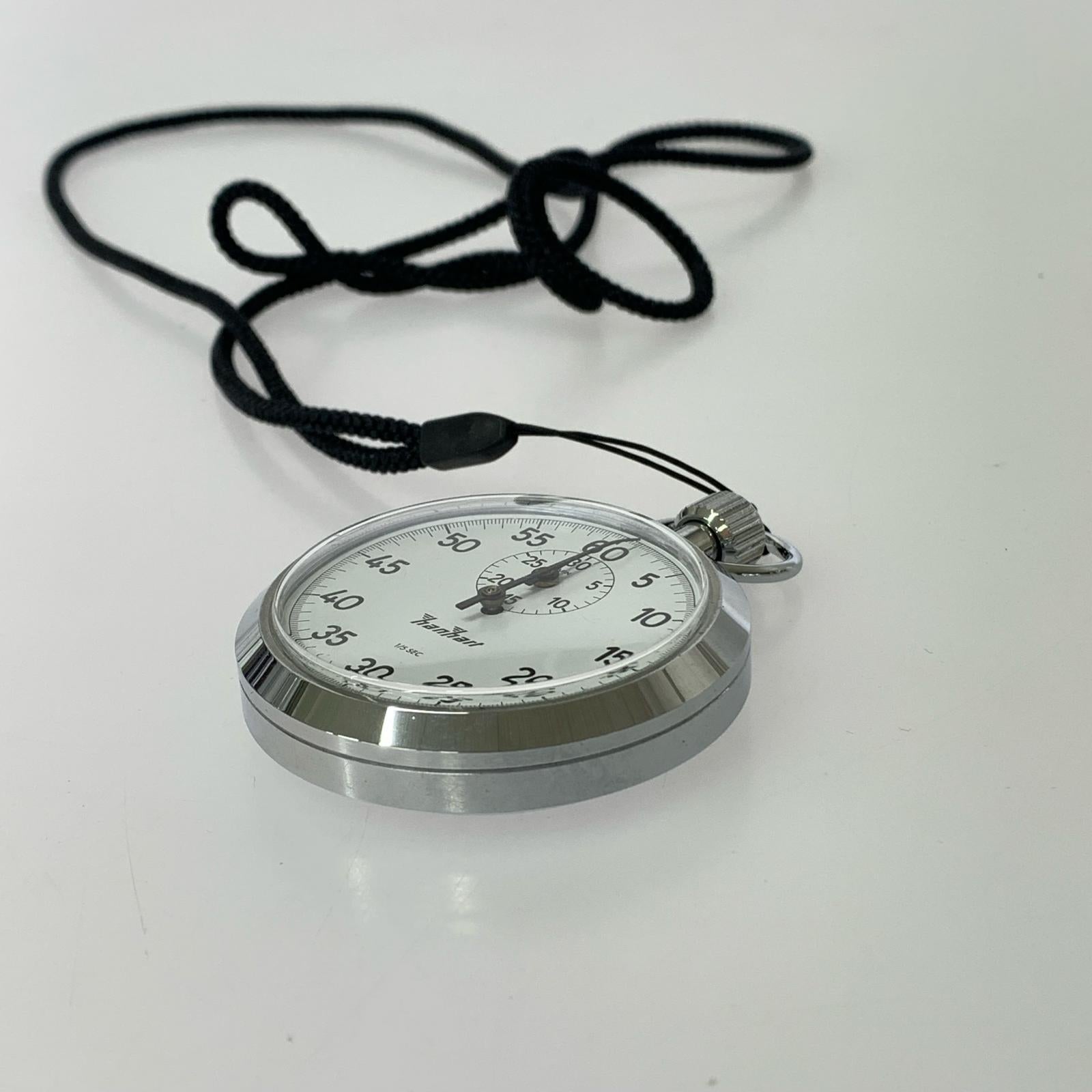 腕時計 HANHART ストップウォッチ ドイツ製 シルバー