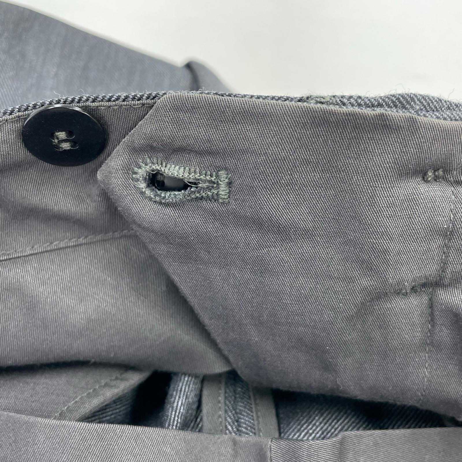 パンツ WOOL OXFORD BAGS (32)