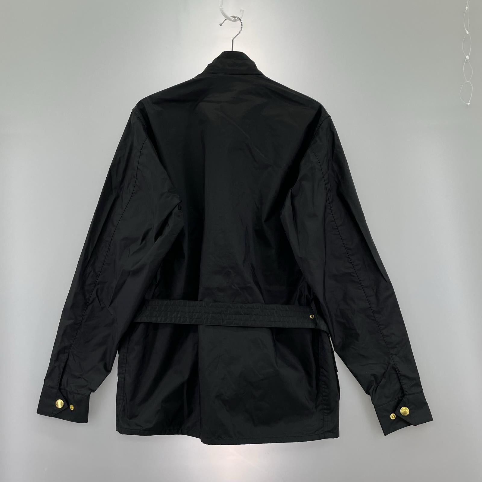 ジャケット インターナショナル ナイロン 黒 (M) L ブラック