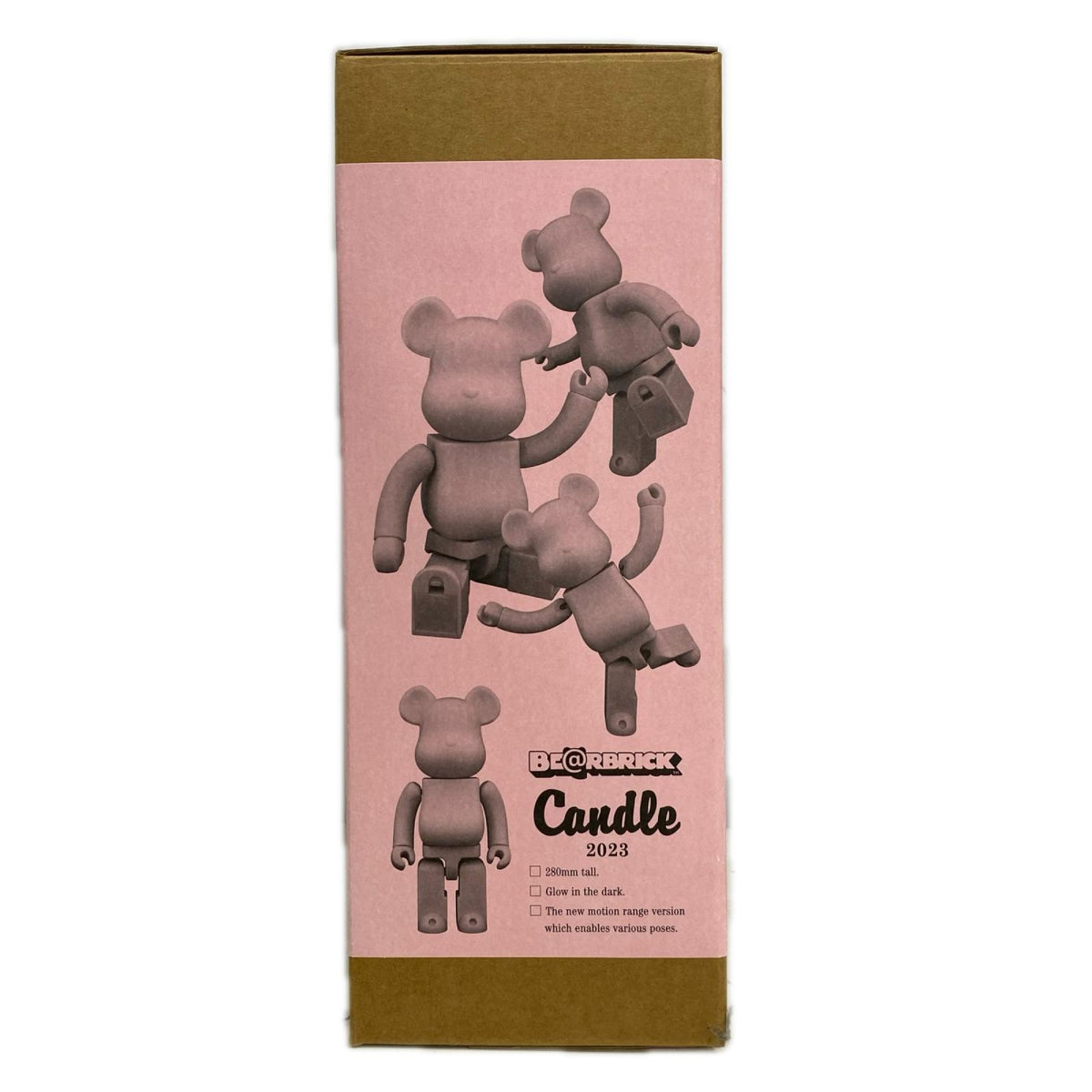 BE@RBRICK CANDLE 2023 400% PINK フィギュア/グッズ