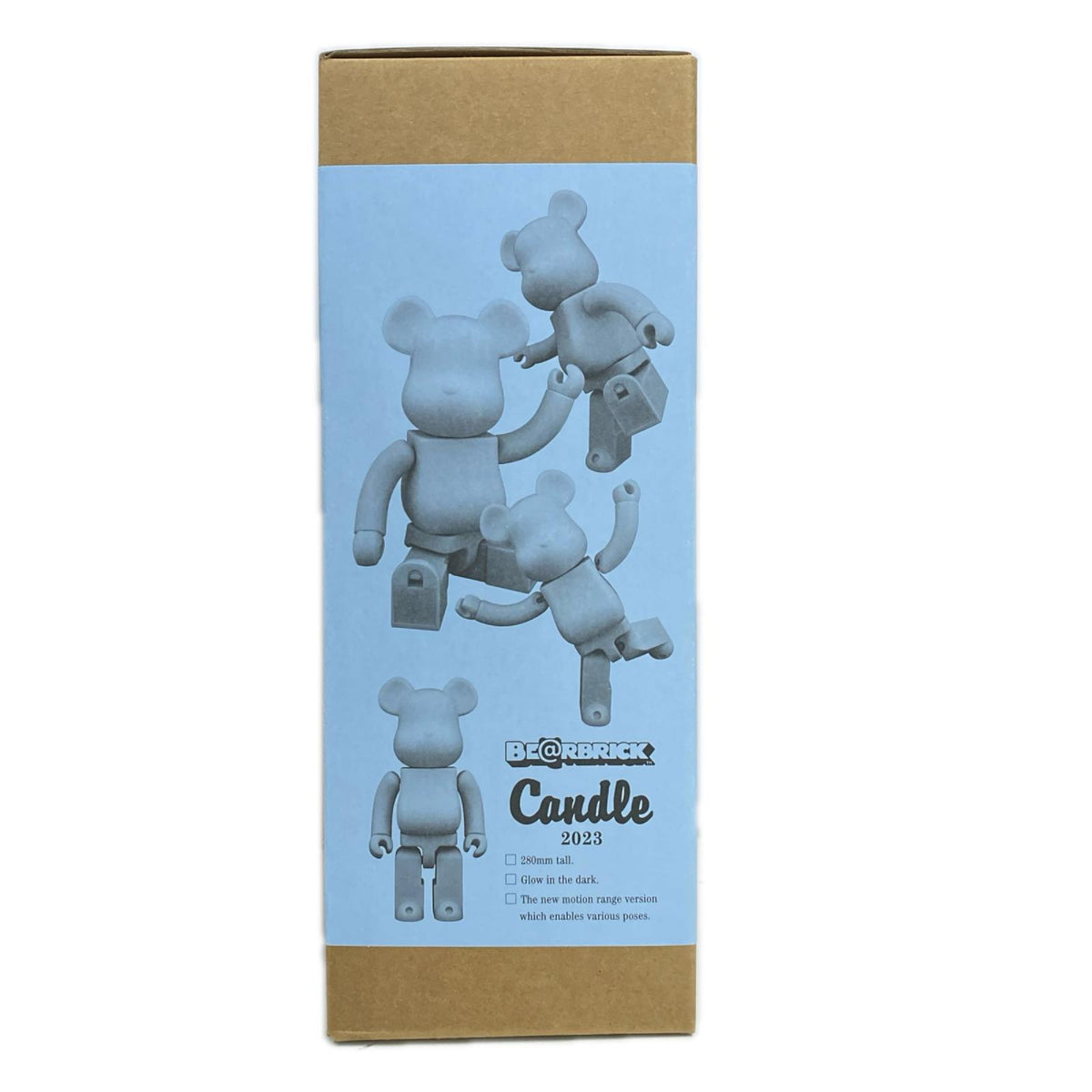 BE@RBRICK CANDLE 2023 PALE BLUE 400% フィギュア/グッズ