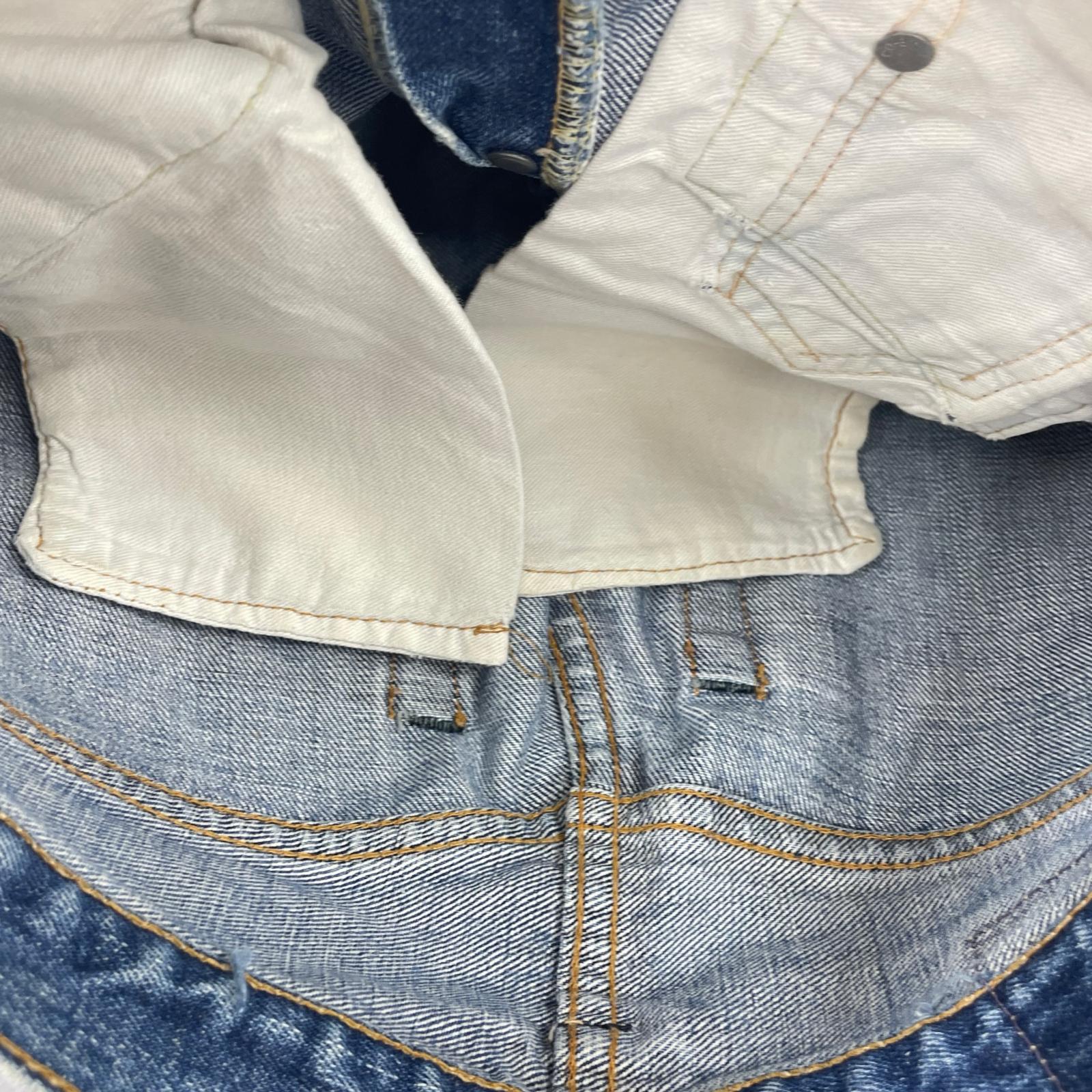 デニムパンツ 60s-70s/501/BIGE/後期 ネイビー